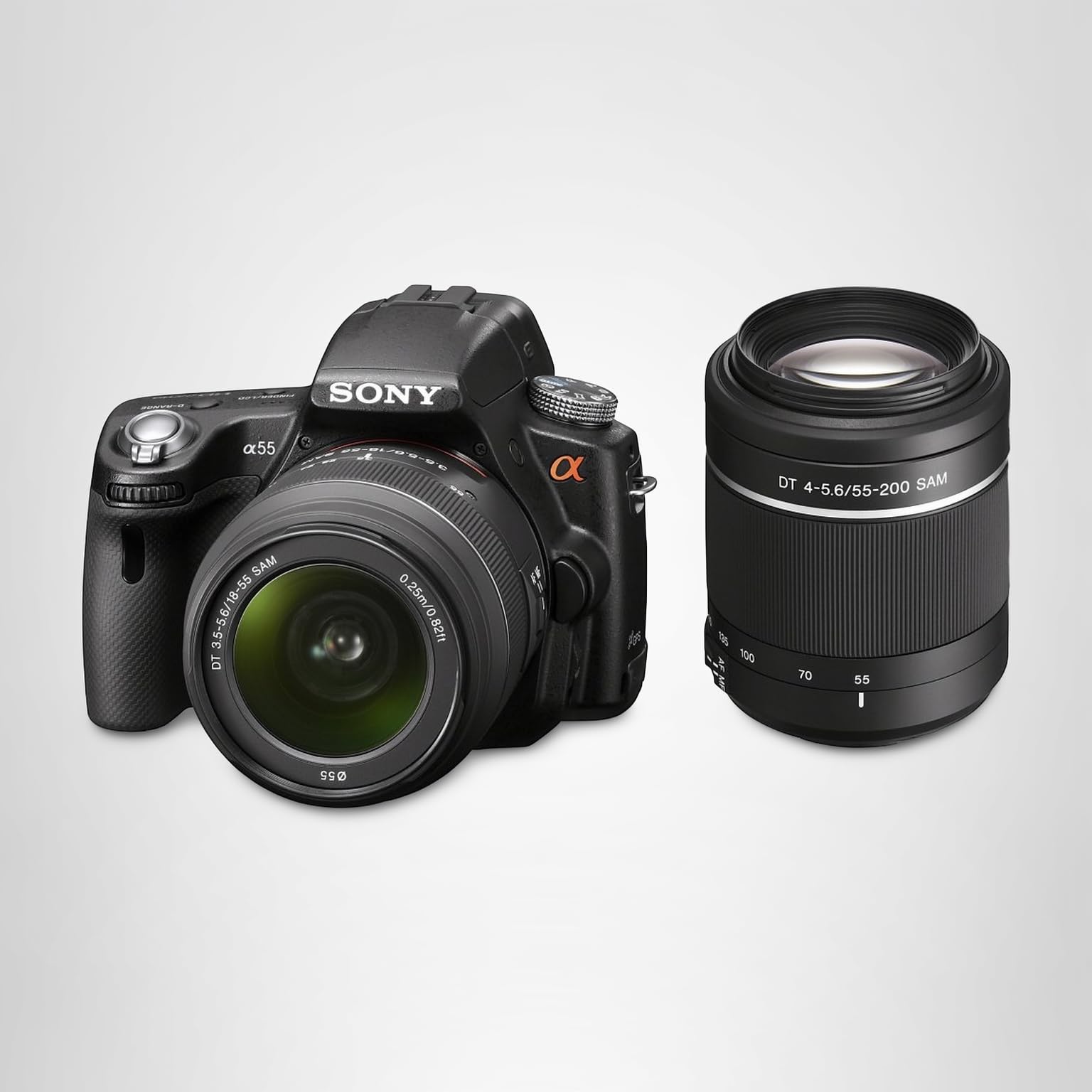 SONY α55 SLT-A55V ダブルレンズキット Amazon | SONY デジタル一眼レフ α55(ダブルズームレンズキット